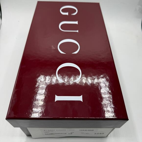 NEW Gucci Womens's Horsebit Leather Mule EU 39/US 9 Sandals Nero Black - Picture 8 of 8